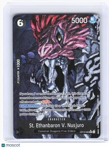 Carrying On His Will St. Ethanbaron V. Nusjuro (Alternate Art) Foil Rare #OP13-080