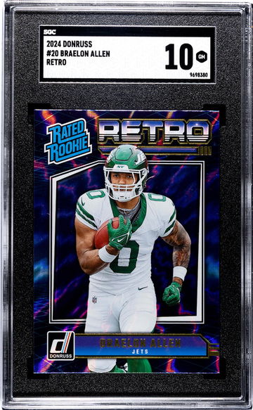 2024 Donruss #20 Braelon Allen Retro SGC 10