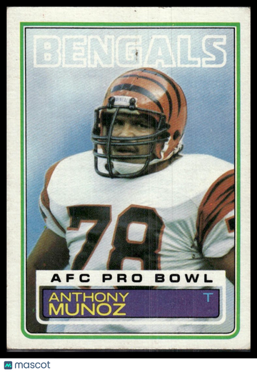 1983 Topps Anthony Munoz #240