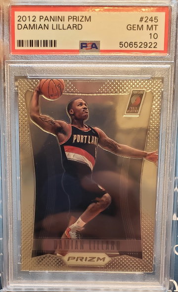 2012 Prizm Damian Lillard PSA 10