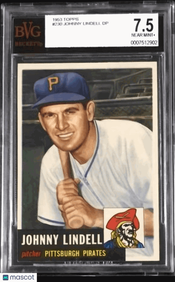 1953 Topps Johnny Lindell #230 [Base] Base Set BVG 7.5