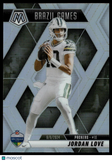 2025 Panini Mosaic Jordan Love #265 Silver