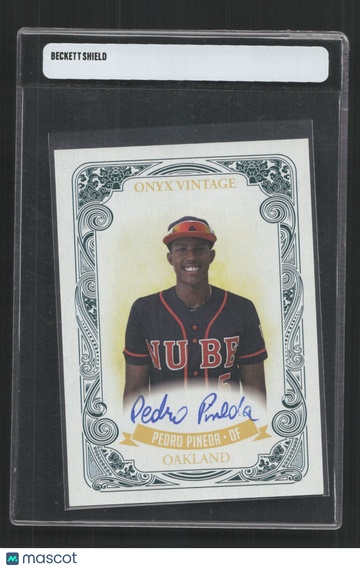 2021 Onyx Vintage PEDRO PINEDA #VAPP BLUE AUTOGRAPH AU,SN,/325