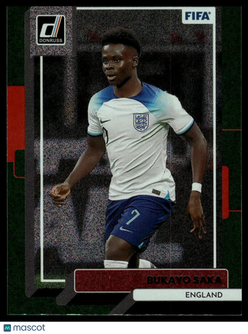 2022-23 Donruss Bukayo Saka #26 Green
