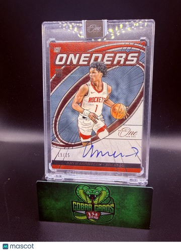 2023 Panini One and One The Oneders Amen Thompson #TOS-AMT /25