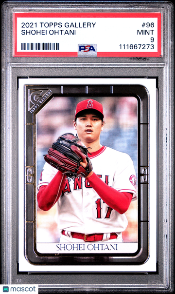 2021 Topps Gallery Shohei Ohtani #96 PSA 9