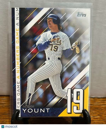 2020 Topps Update - A Numbers Game Robin Yount #NG-12