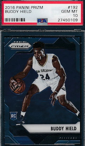 2016 Panini Prizm 192 Buddy Hield RC PSA 10 GEM MINT 0109