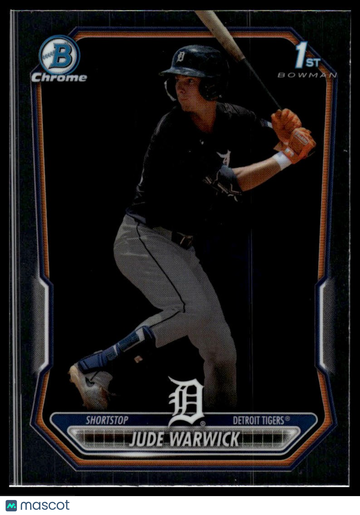 2026 Bowman Jude Warwick #BCP-58 Chrome Prospects