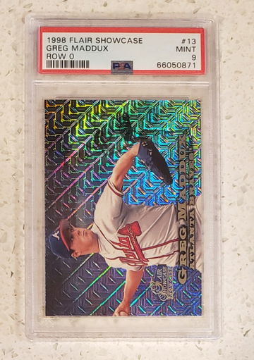 1998 Flair Showcase Greg Maddux #/250 PSA 9 RARE