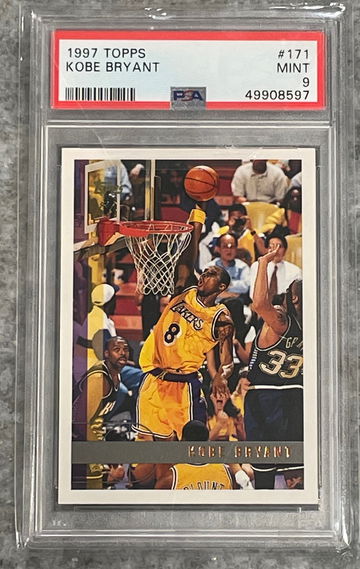 1997 Kobe Bryant Topps #171