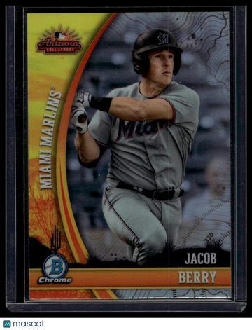 2024 Bowman Chrome Jacob Berry #AFLS-4 2023 AFL Fall Stars