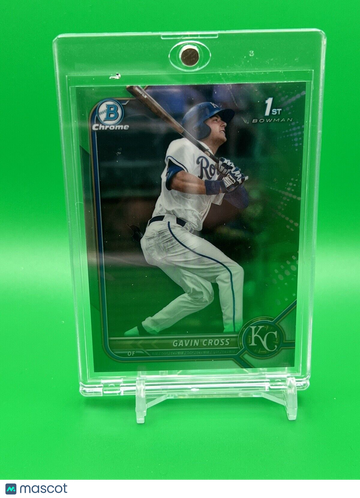 2022 Bowman Gavin Cross Green 1st Bowman