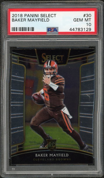 Baker Mayfield 2018 Panini Select Rookie