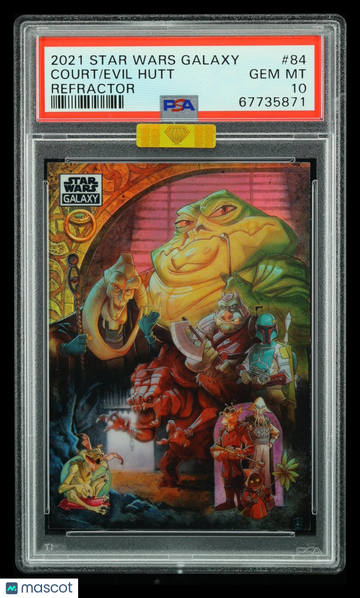 2021 In the Court of the Evil Hutt #84 Refractor MBA 10