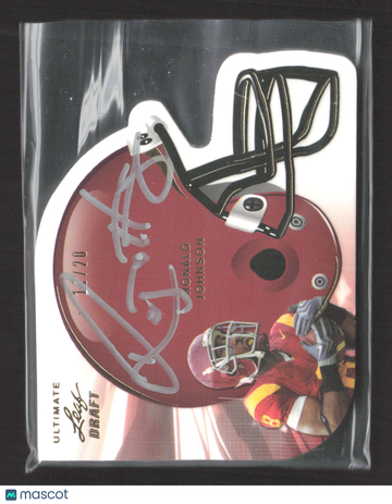 2011 Leaf Ultimate Draft Ronald Johnson #H-RJ1 11/20 Auto
