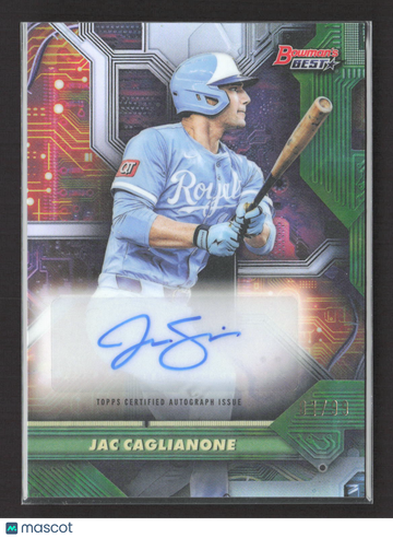 2025 Bowman's Best Circuitry Jac Caglianone #CA-JC 01/99 Auto