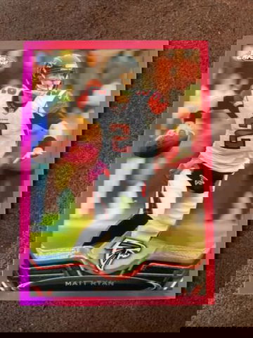 🔥2013 Topps Chrome Pink Refractor /399 #24 Matt Ryan Atlanta Falcons