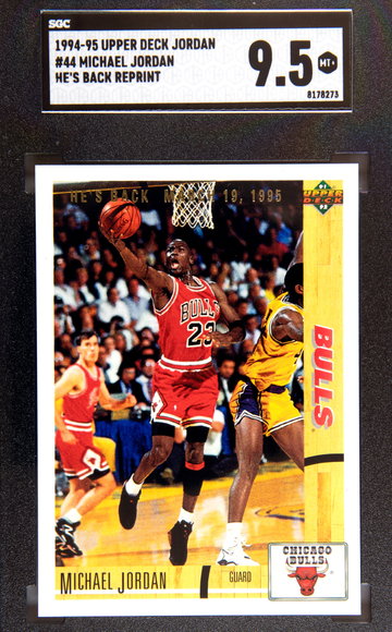 1994-95 Upper Deck Michael Jordan He's Back SGC 9.5