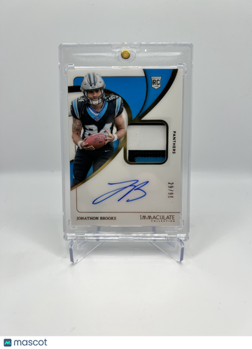 2024 IMMACULATE JONATHON BROOKS ROOKIE PATCH AUTO /99 RC RPA