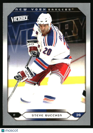 2005-06 Upper Deck Steve Rucchin #232 2005-06 Upper Deck Victory Update New York Rangers