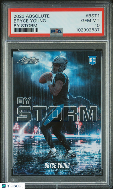 2023 Panini Absolute By Storm Bryce Young #BST1 Rookie PSA 10