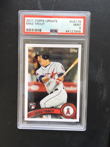 Mike Trout psa 9 update 