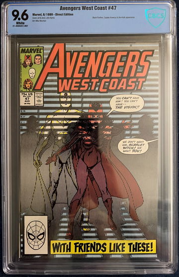 Avengers West Coast #47 CBCS 9.6