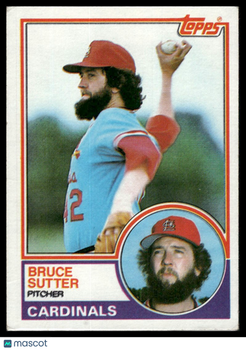1983 Topps Bruce Sutter #150