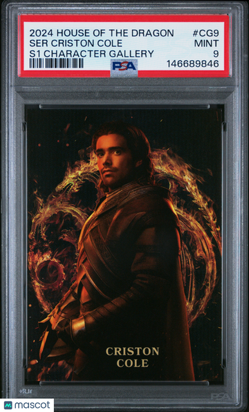 2024 Rittenhouse House Of The Dragon Season One Character Gallery Ser Criston Cole #CG9 PSA 9