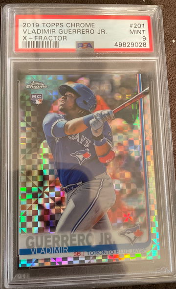 Vladimir Guerrero 2019 Topps Chrome X-tractor PSA 9