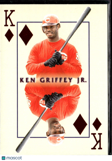 Ken Griffey Jr. 2000 Pacific Invincible Kings of the Diamond Cincinnati Reds