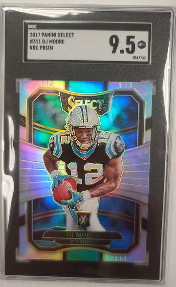 DJ Moore 2017 Select XRC Redemption SGC 9.5