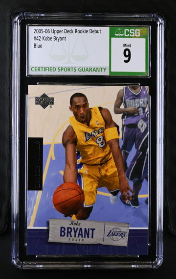 2005 KOBE BRYANT ROOKIE DEBUT BLUE #42