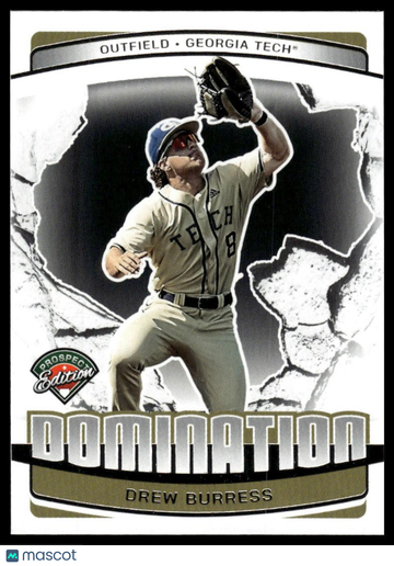 2025 Panini Prospect Edition Drew Burress #17 Domination