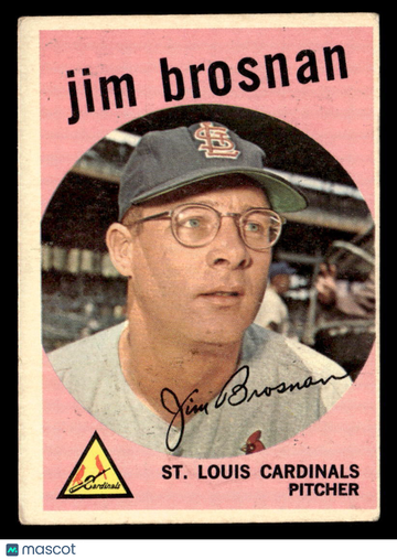 Topps1959 Topps Jim Brosnan #194
