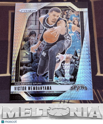 2024-25 Panini Prizm Victor Wembanyama #172 Prizms Hyper