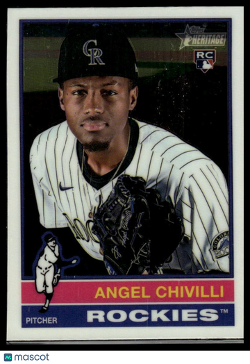 2025 Topps Heritage Angel Chivilli #230 Chrome RC