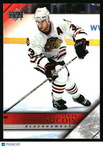 2005-06 Upper Deck Adrian Aucoin #289 Chicago Blackhawks