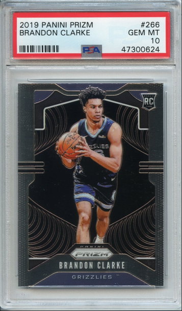 Brandon Clarke Prizm PSA 10 NEP