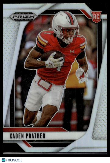 2025 Panini Prizm Draft Picks Kaden Prather #55 Prizms Silver