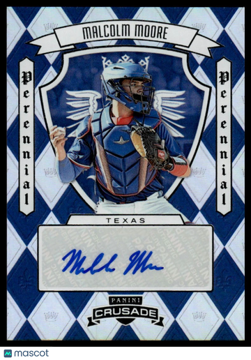 2025 Panini Crusade Malcolm Moore #PPS-MMR Perrenial Prospects Autographs