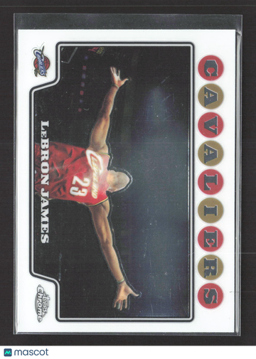 2008 Topps Chrome LeBron James #23