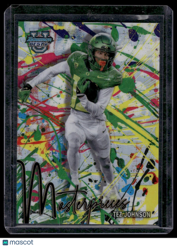 2024 Bowman University Best Tez Johnson #BM-19 Bowman Masterpieces