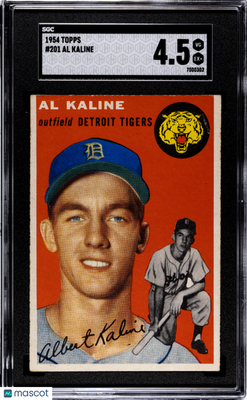 1954 Topps Al Kaline #201 SGC 4.5
