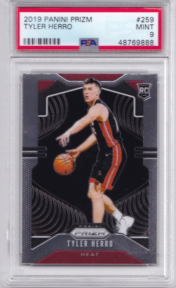 Tyler Herro 2019 Prizm PSA 9