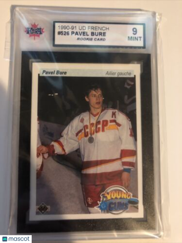 1990-91 Upper Deck French Pavel Bure #526 Set Base KSA 9
