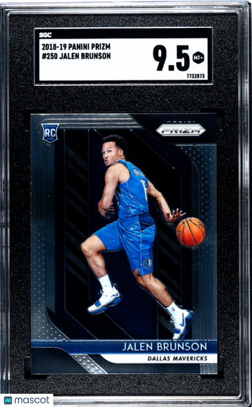 2018 Panini Prizm Jalen Brunson #250 RC SGC 9.5