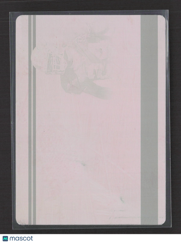 2007 Donruss Playoff National Treasures Michael Robinson #134 Magenta Printing Plate /1 Printing Plate