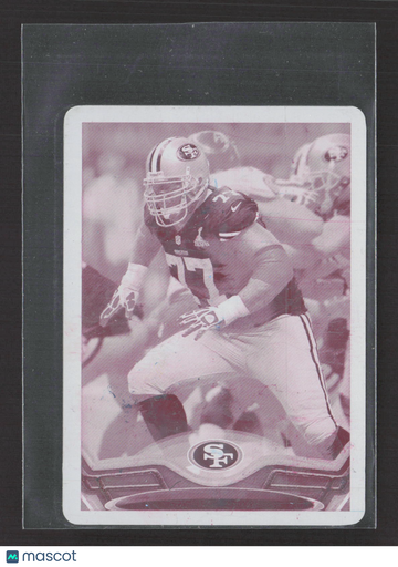 2013 Topps Mini Mike Iupati #29 Magenta Printing Plate Printing Plate